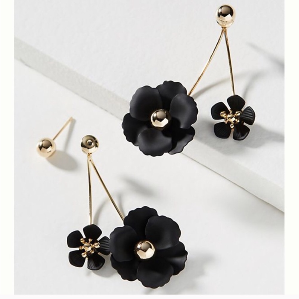 Anthropologie Adelaide Front Back Earrings